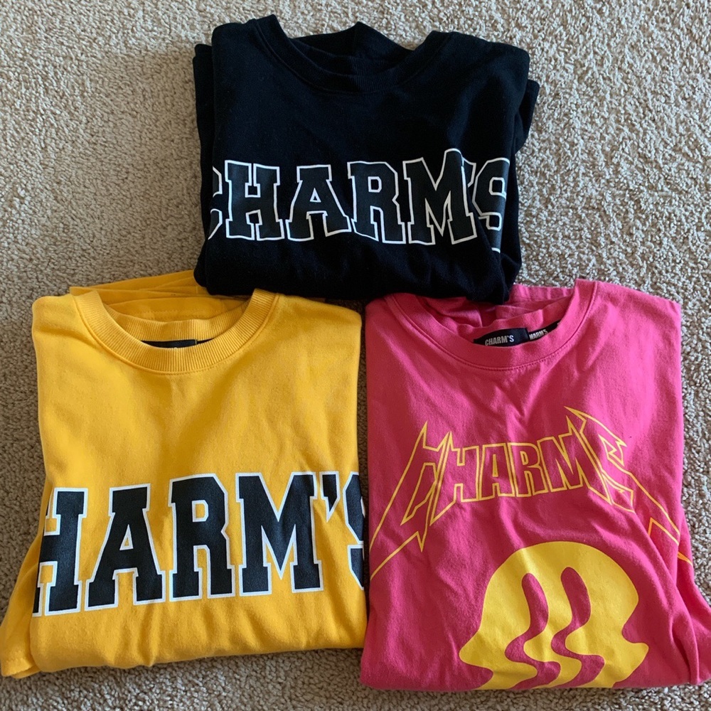 CHARMS graphic shirts ❤️